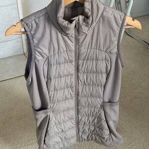 lululemon athletica Gray Puffer Vest